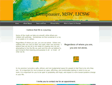 Tablet Screenshot of northfieldtherapist.com